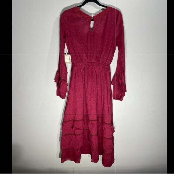 Ulla Johnson Style*Burgundy Maxi Dress*Small $485 - Picture 5 of 8